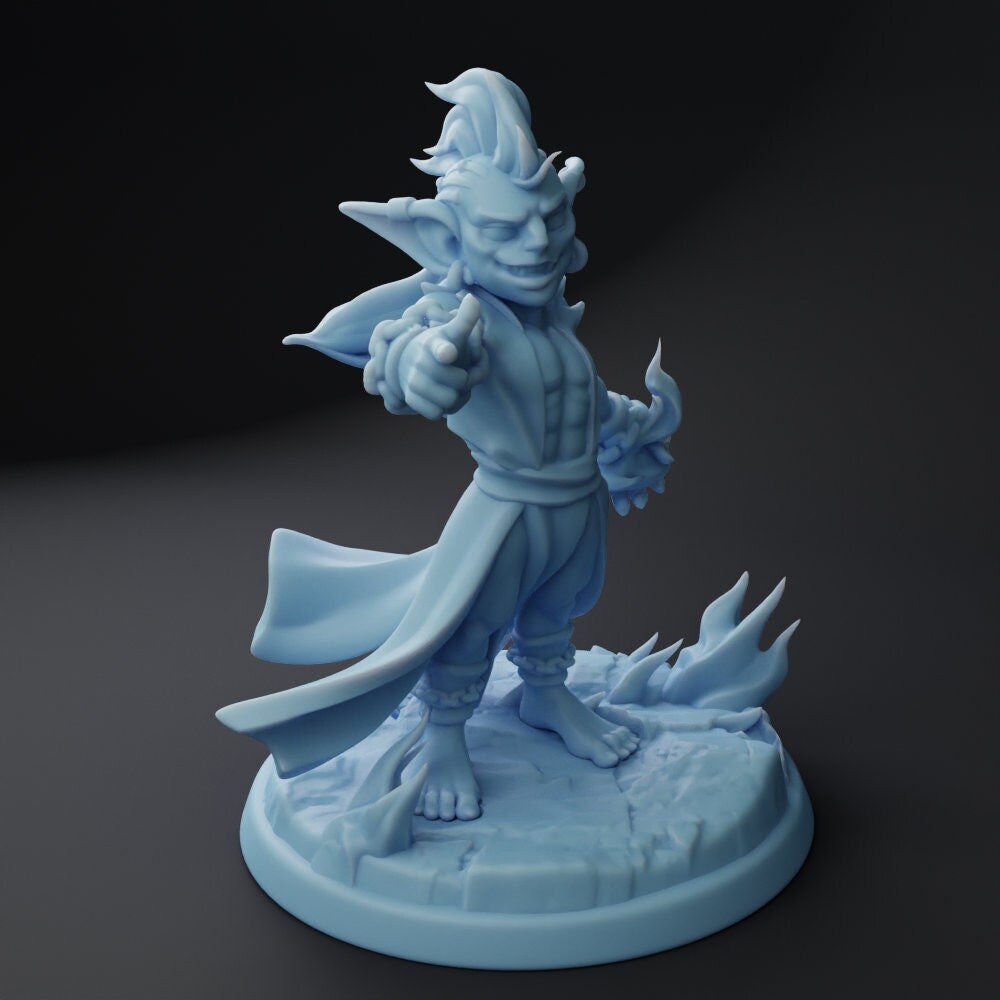 Blaster Caster, Goblin Mage by Twin Goddess Miniatures