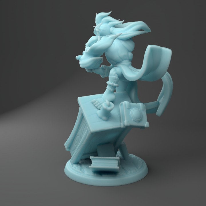 Blaster Caster, Goblin Mage by Twin Goddess Miniatures