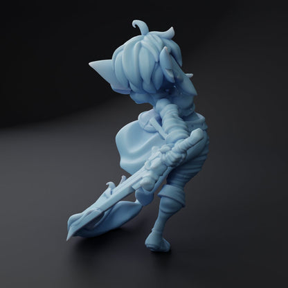 Pik, Goblin Fighter by Twin Goddess Miniatures