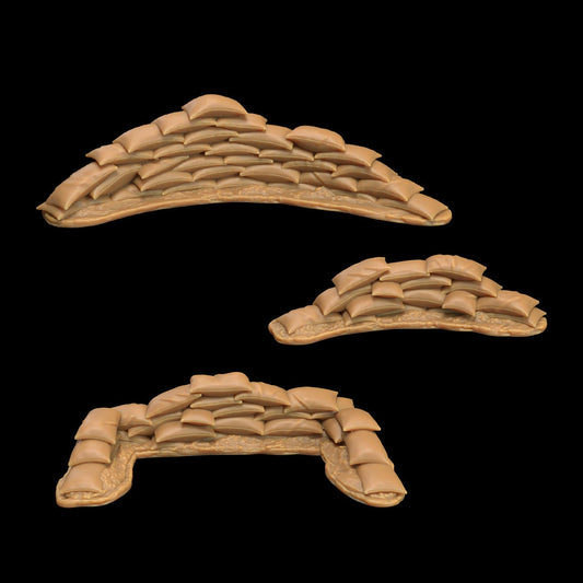 Sandbag Terrain (3-pk) by Dragon Trappers Lodge | Please Read Description