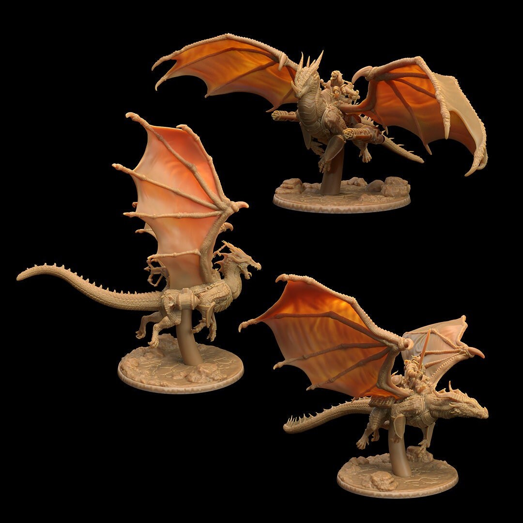 Modular Dragons by Dragon Trappers Lodge | Unpainted – The Meeple Room