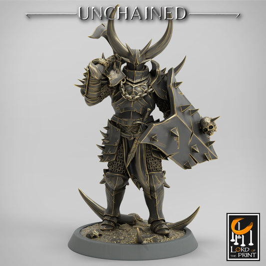 Unchained Axe Light Infantry by Lord of the Print | Please Read Description
