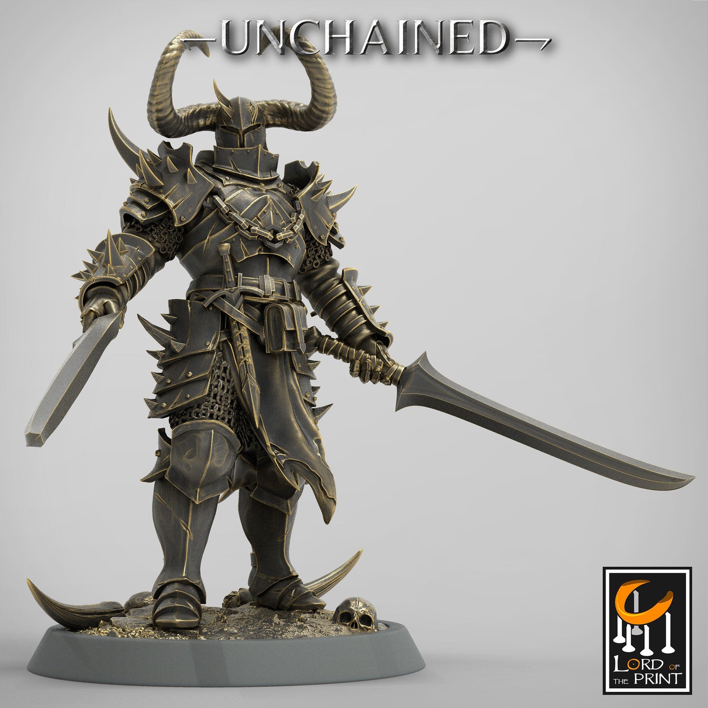 Unchained Dual Sword Light Infantry by Lord of the Print | Please Read Description