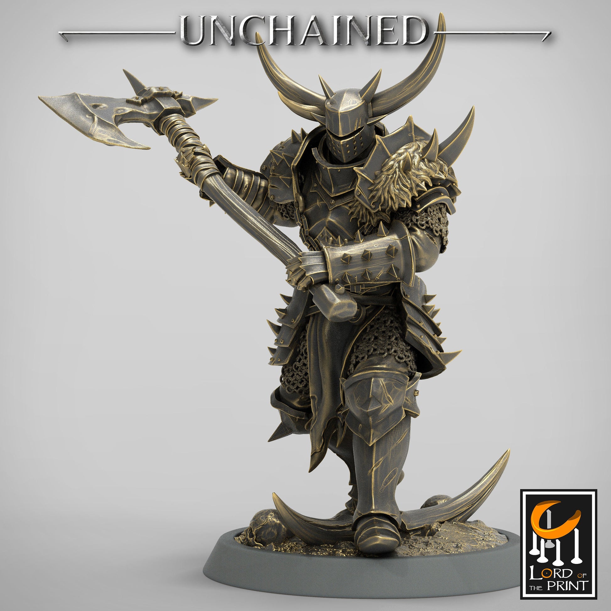 Unchained Greataxe Light Infantry by Lord of the Print | Please Read Description