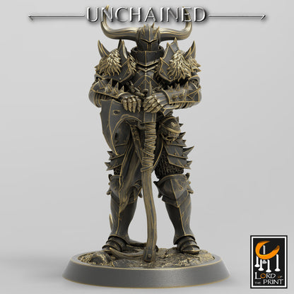 Unchained Greataxe Light Infantry by Lord of the Print | Please Read Description