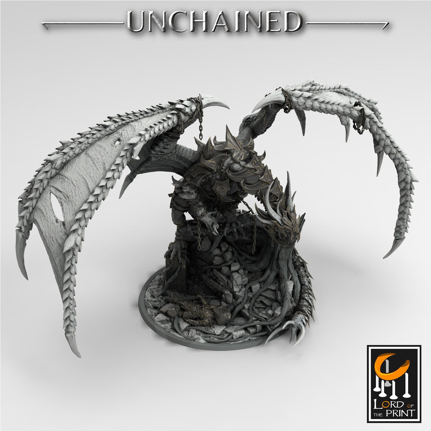 Unchained Dragon by Lord of the Print | Please Read Description