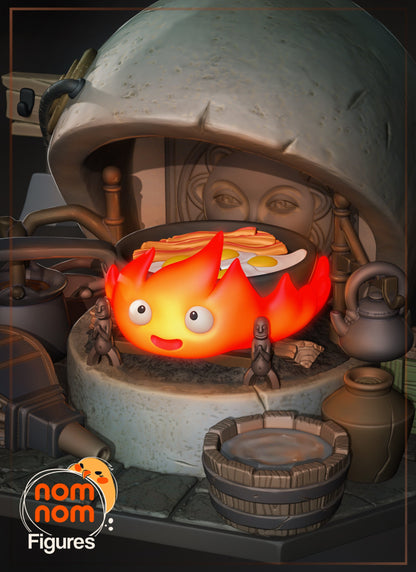 Chibi Flame Monster by NomNom Figures | Please Read Description