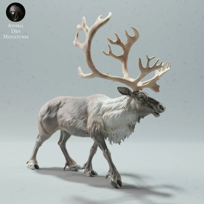 Reindeer 1:24 Scale Model by Animal Den Miniatures | Please Read Description