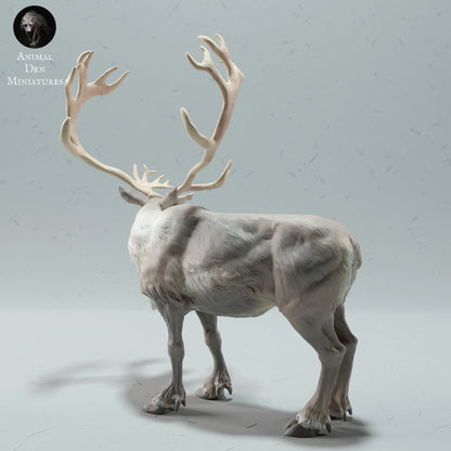Reindeer 1:24 Scale Model by Animal Den Miniatures | Please Read Description