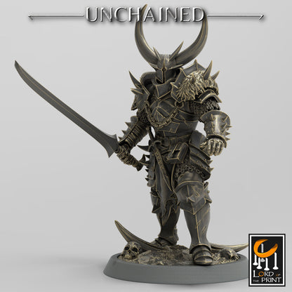 Unchained Sword Light Infantry by Lord of the Print | Please Read Description
