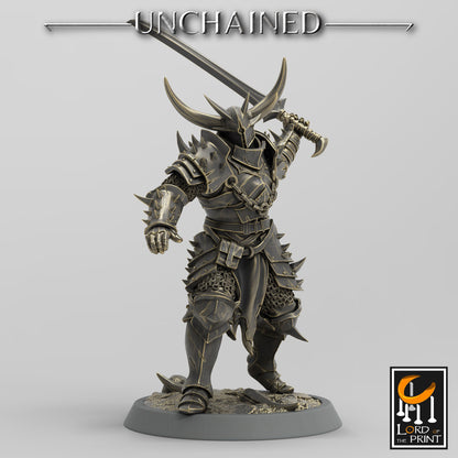 Unchained Sword Light Infantry by Lord of the Print | Please Read Description