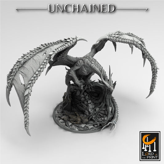 Unchained Dragon by Lord of the Print | Please Read Description