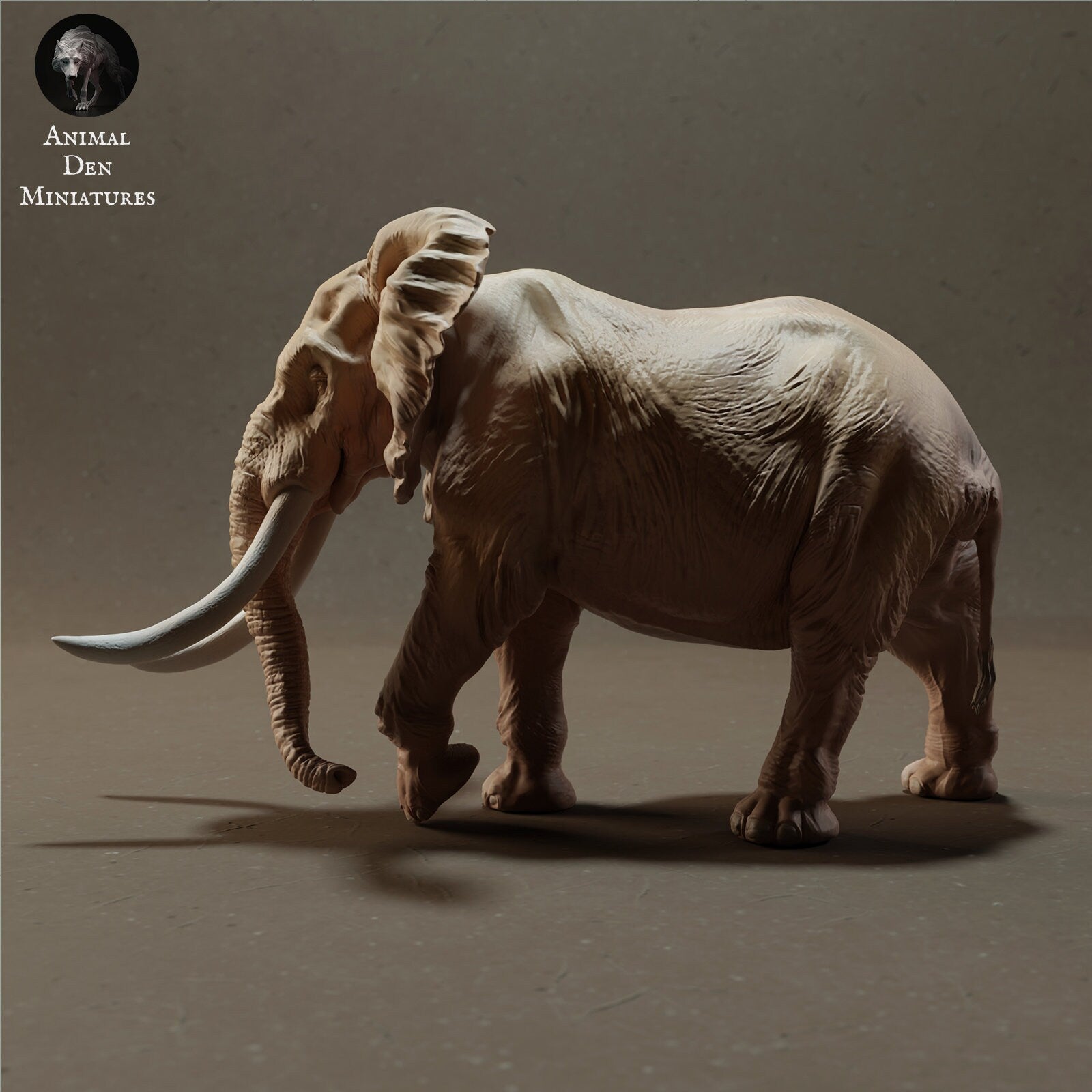 African Elephants 1:24 Scale by Animal Den Miniatures | Please Read Description