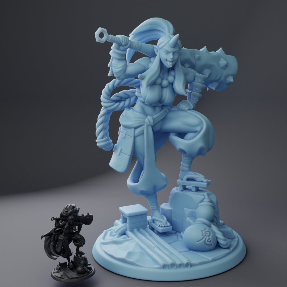 Oni Figure by Twin Goddess Minis | Please Read Description