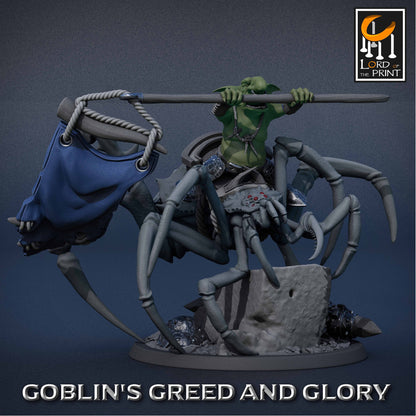 Goblin Spider Mounts (Set 1) by Lord of the Print | Please Read Description