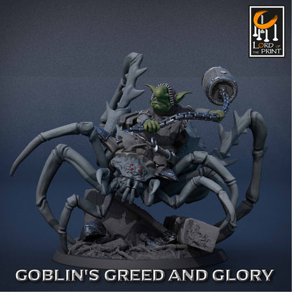 Goblin Spider Mounts (Set 1) by Lord of the Print | Please Read Description