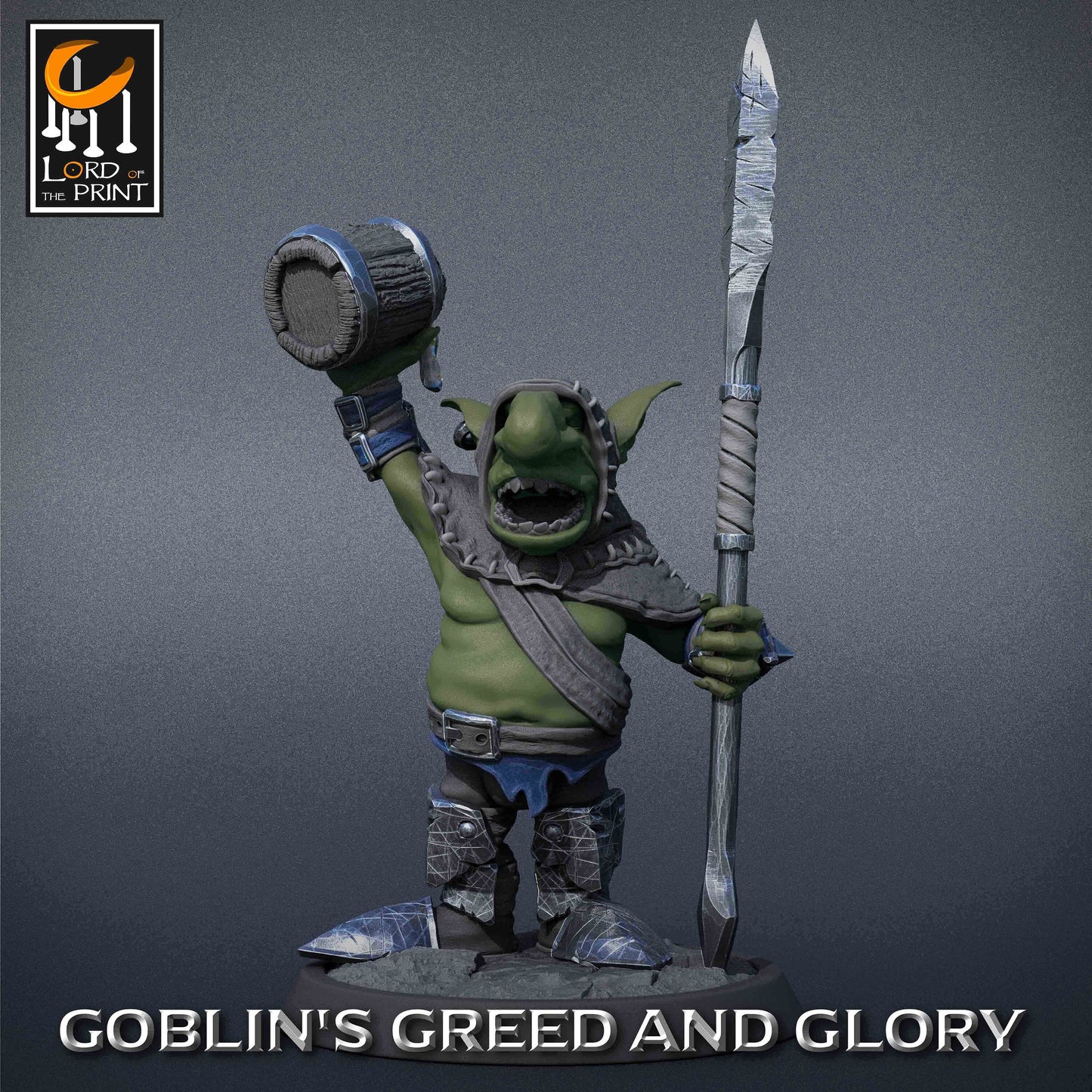 Drinking Goblin Infantry by Lord of the Print | Please Read Description