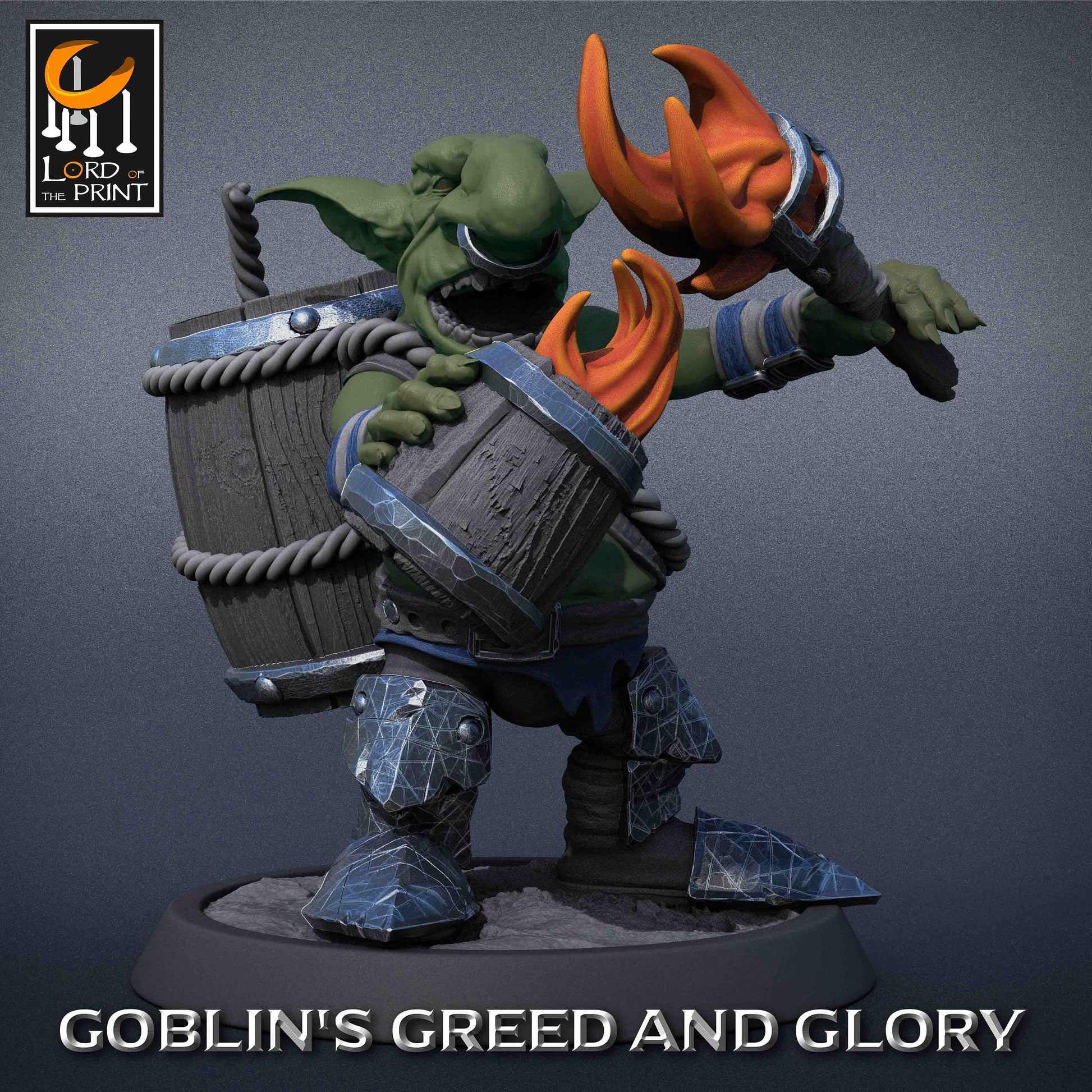 Drinking Goblin Infantry by Lord of the Print | Please Read Description