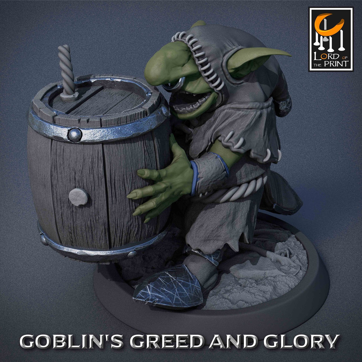 Goblin Monks (Set A) by Lord of the Print | Please Read Description