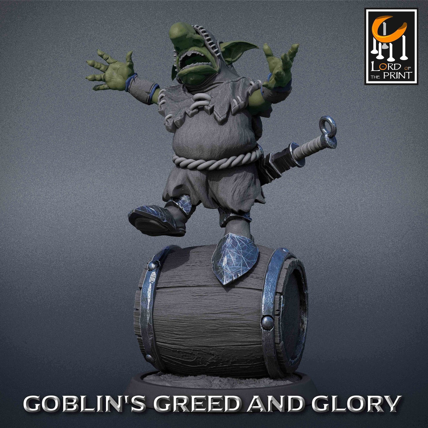 Goblin Monks (Set A) by Lord of the Print | Please Read Description