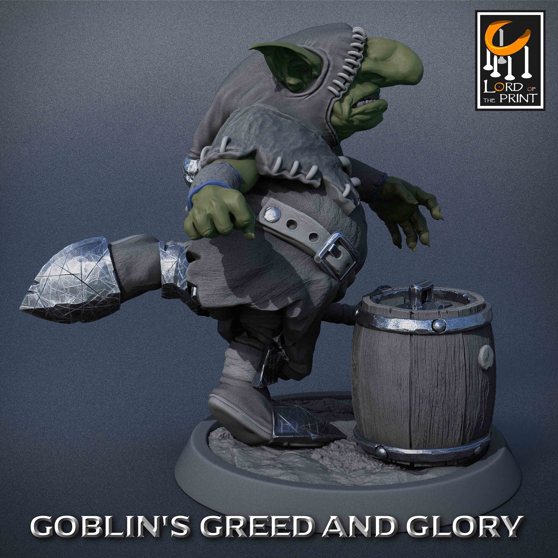 Goblin Monks (Set B) by Lord of the Print | Please Read Description