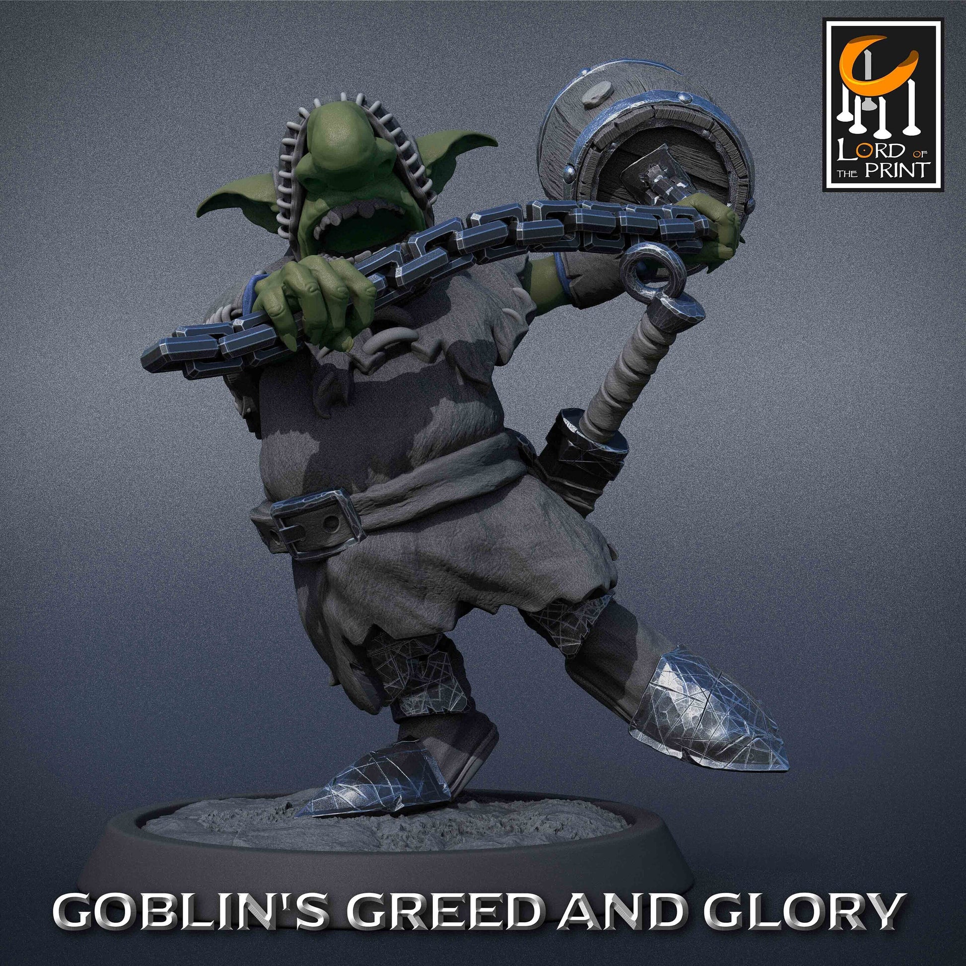 Goblin Monks (Set B) by Lord of the Print | Please Read Description