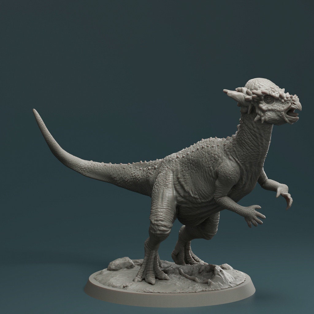 Pachycephalosaurus Warrior by Dinoworld Kingdoms | Please Read Description