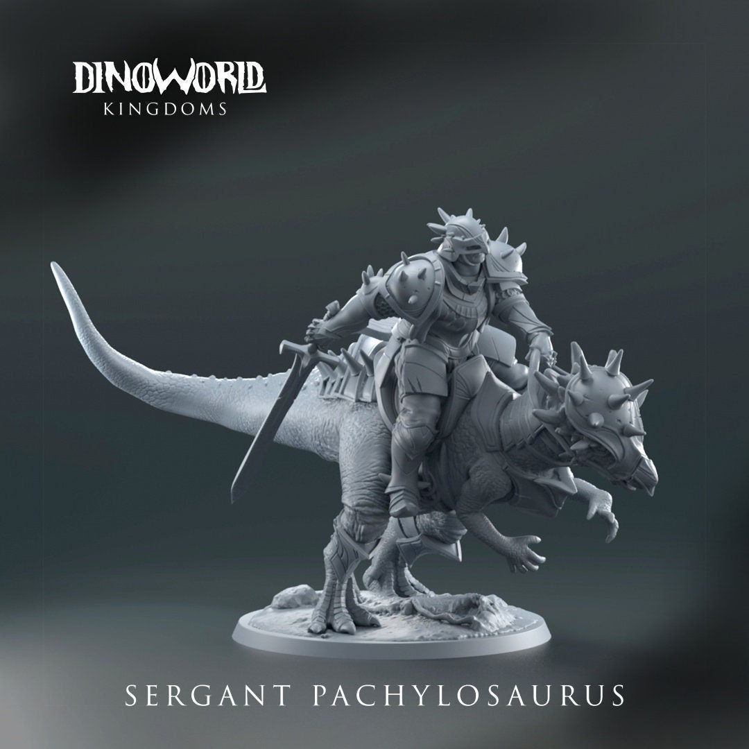 Pachycephalosaurus Warrior by Dinoworld Kingdoms | Please Read Description