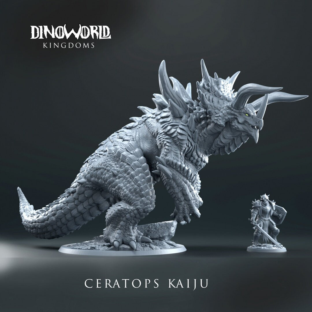 Ceratops Kaiju by Dinoworld Kingdoms | Please Read Description