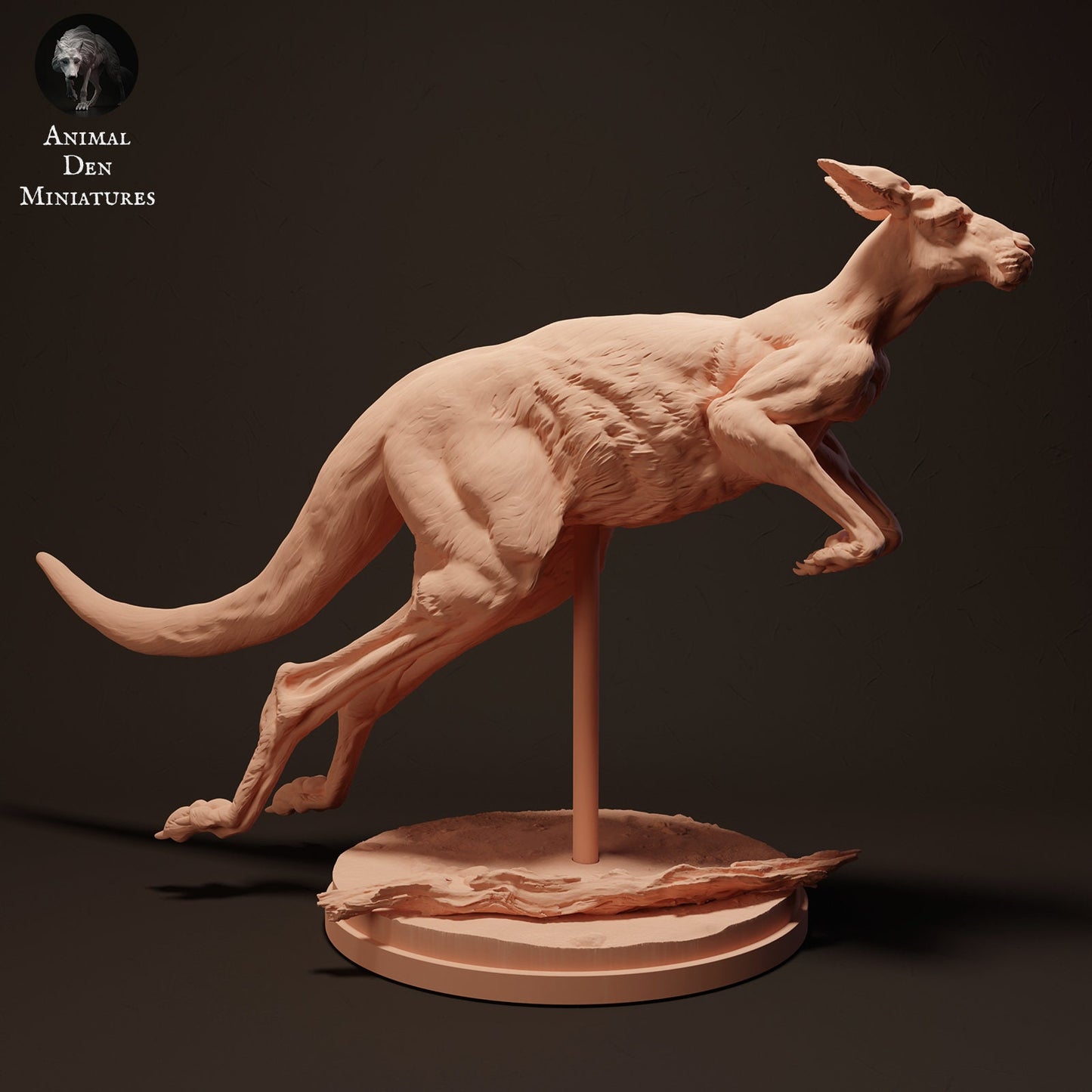 Red Kangaroos 1:24 Scale by Animal Den | Please Read Description