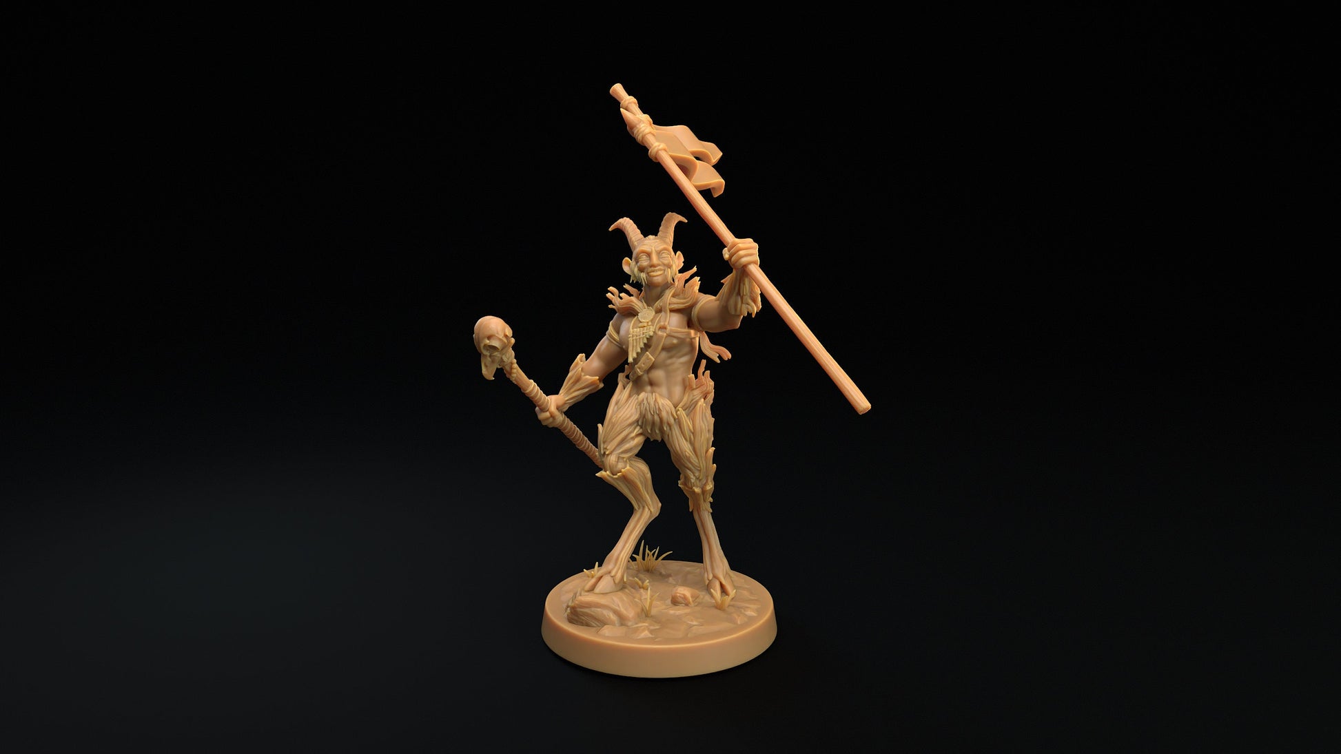 Faun Banner Bearer by Dragon Trappers Lodge | Please Read Description