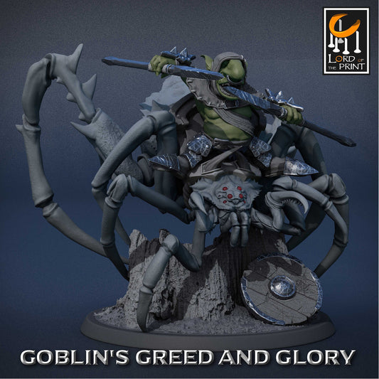 Goblin Spider Mounts (Set 1) by Lord of the Print | Please Read Description