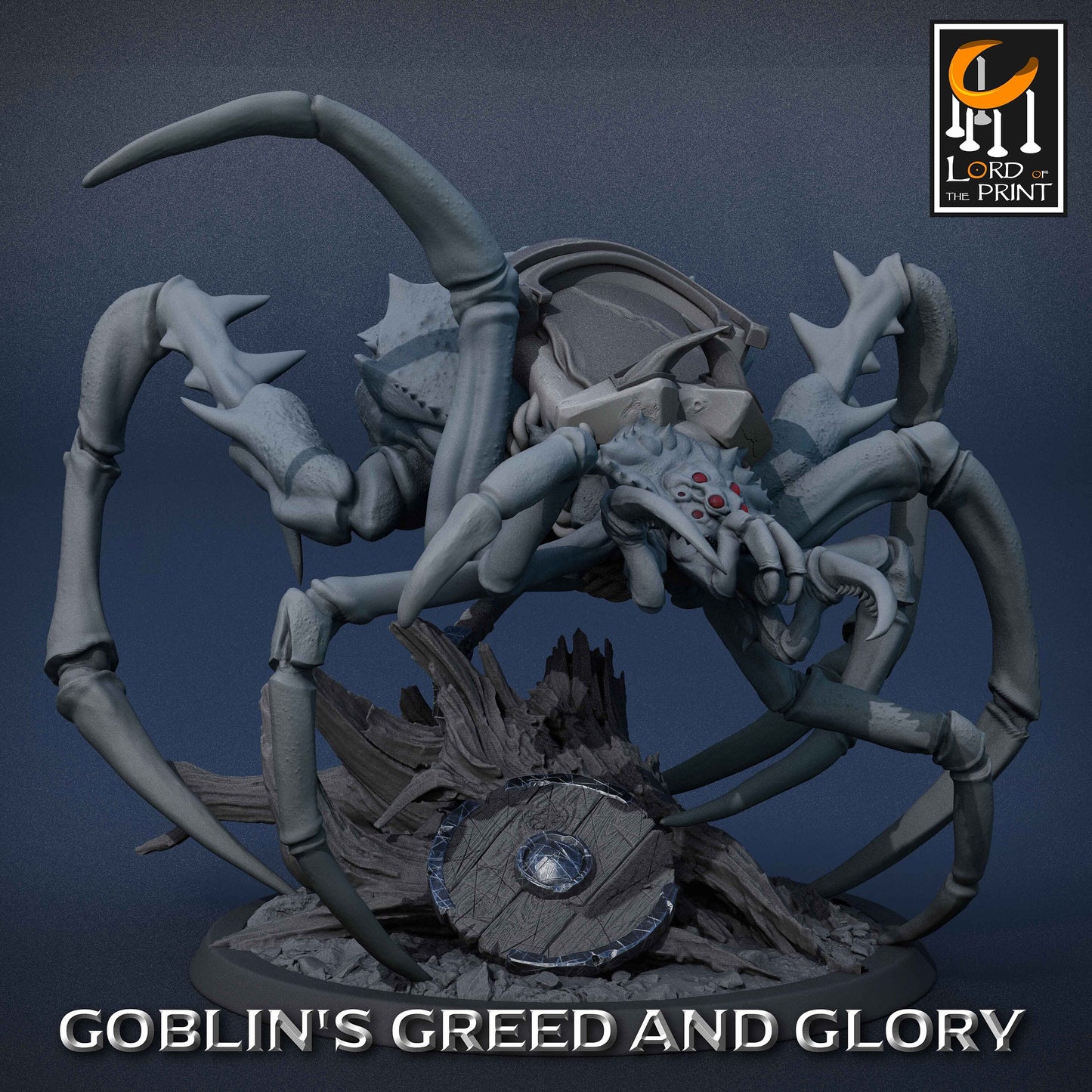 Goblin Spider Mounts (Set 3) by Lord of the Print | Please Read Description