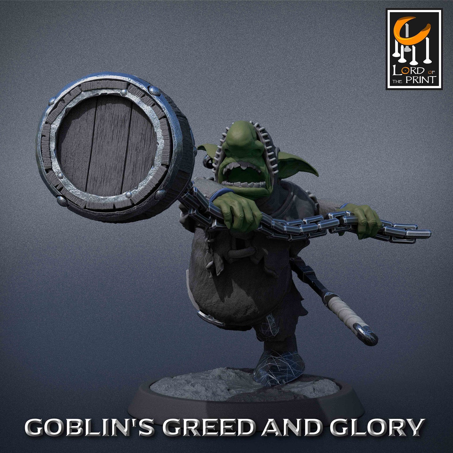 Goblin Monks (Set B) by Lord of the Print | Please Read Description