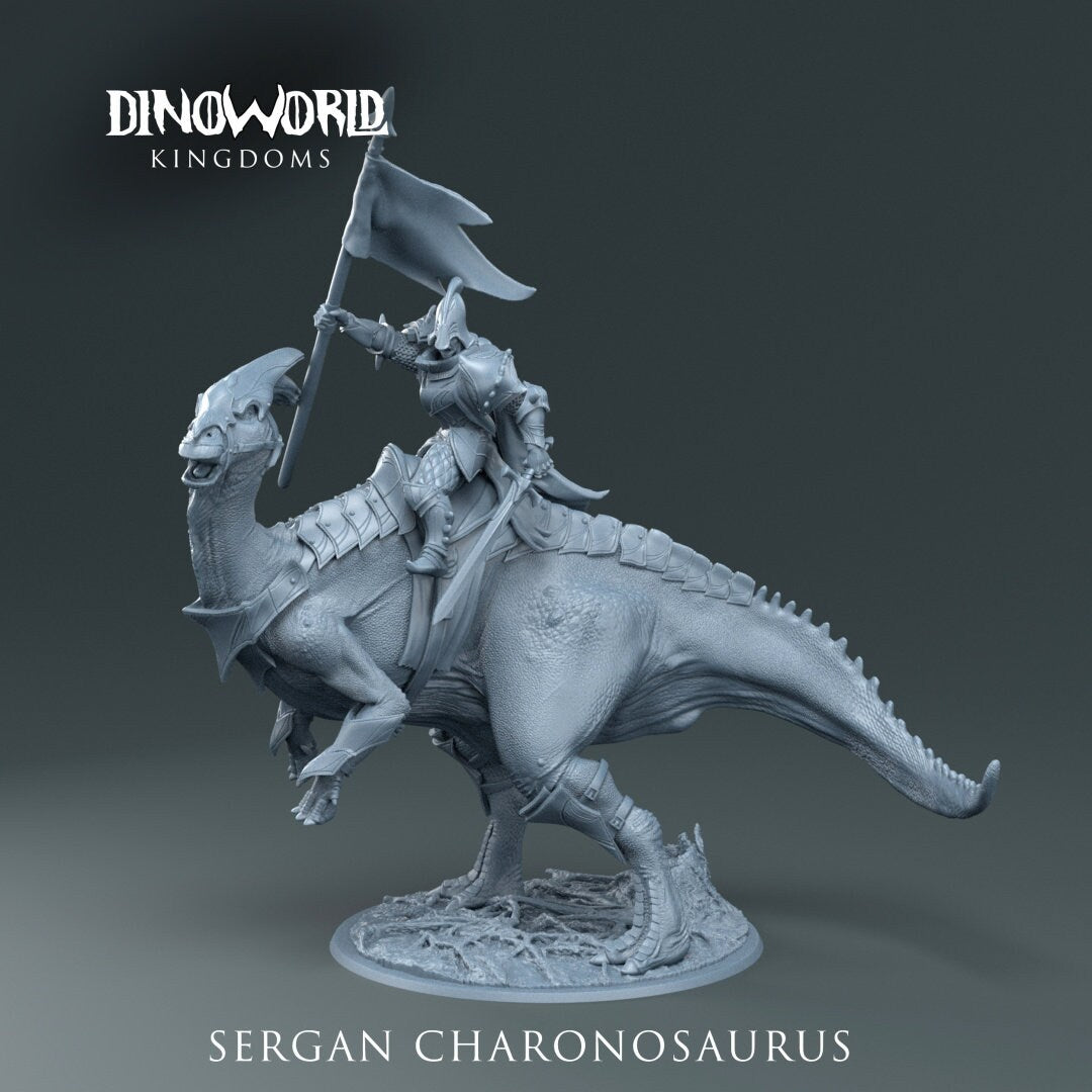 Charanosaurus Lancer by Dinoworld Kingdoms | Please Read Description