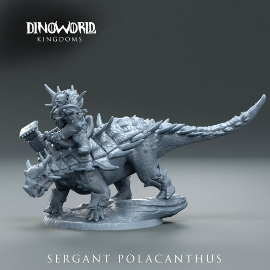 Polacanthus Paladin by Dinoworld Kingdoms | Please Read Description