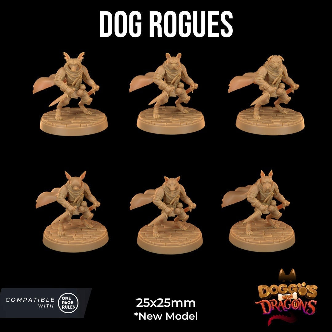 Dog Rogues by Dragon Trappers Lodge | Please Read Description
