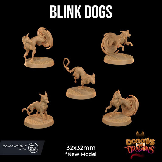 Blink Dogs by Dragon Trappers Lodge | Please Read Description