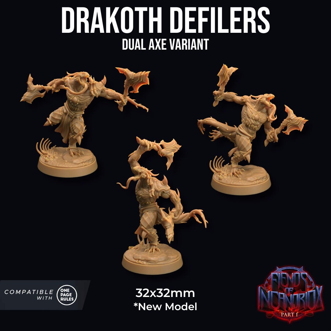 Drakoth Defilers by Dragon Trappers Lodge | Please Read Description