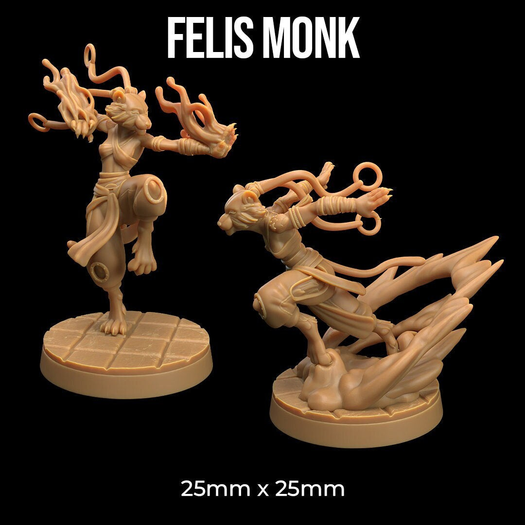 Felis Monks by Dragon Trappers Lodge | Please Read Description