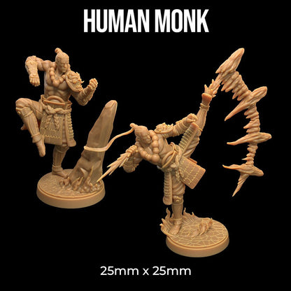 Human Monks by Dragon Trappers Lodge | Please Read Description