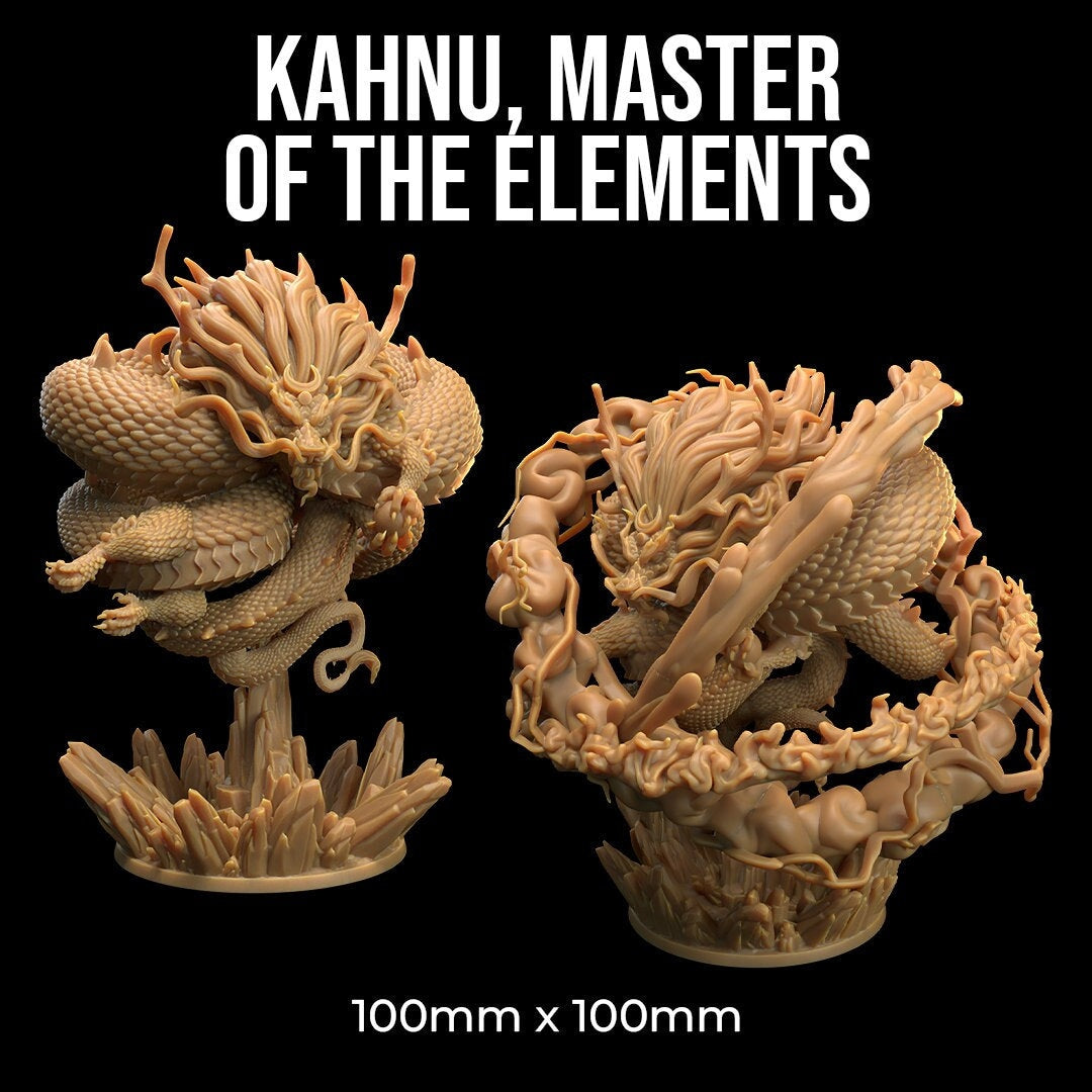 Kahnu, Master of the Elements by Dragon Trappers Lodge | Please Read Description