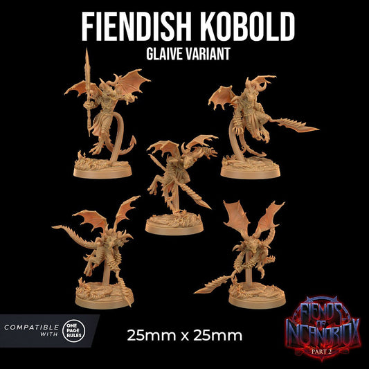 Fiendish Kobolds (5-pk) by Dragon Trappers Lodge | Please Read Description