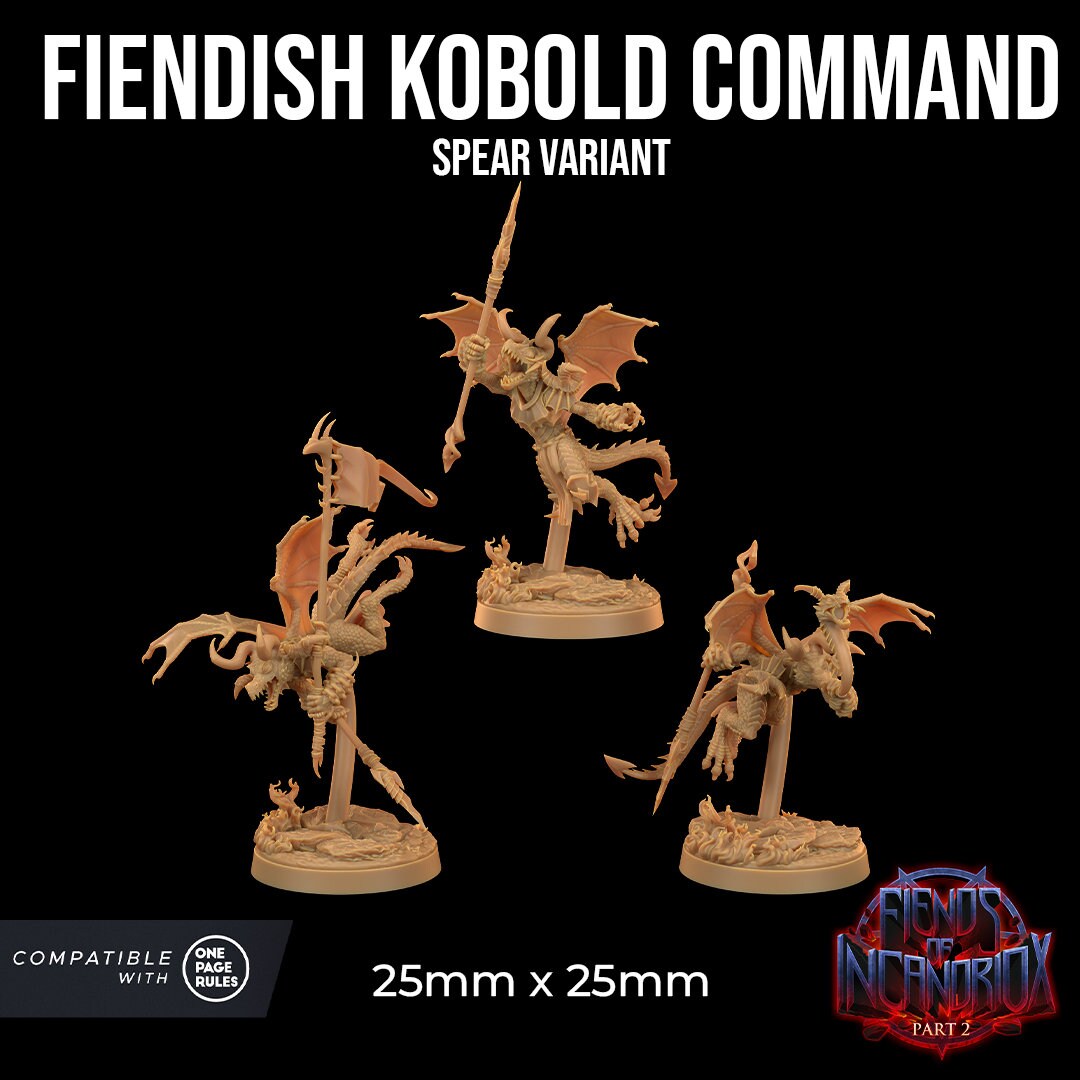 Kobold Command Group by Dragon Trappers Lodge | Please Read Description