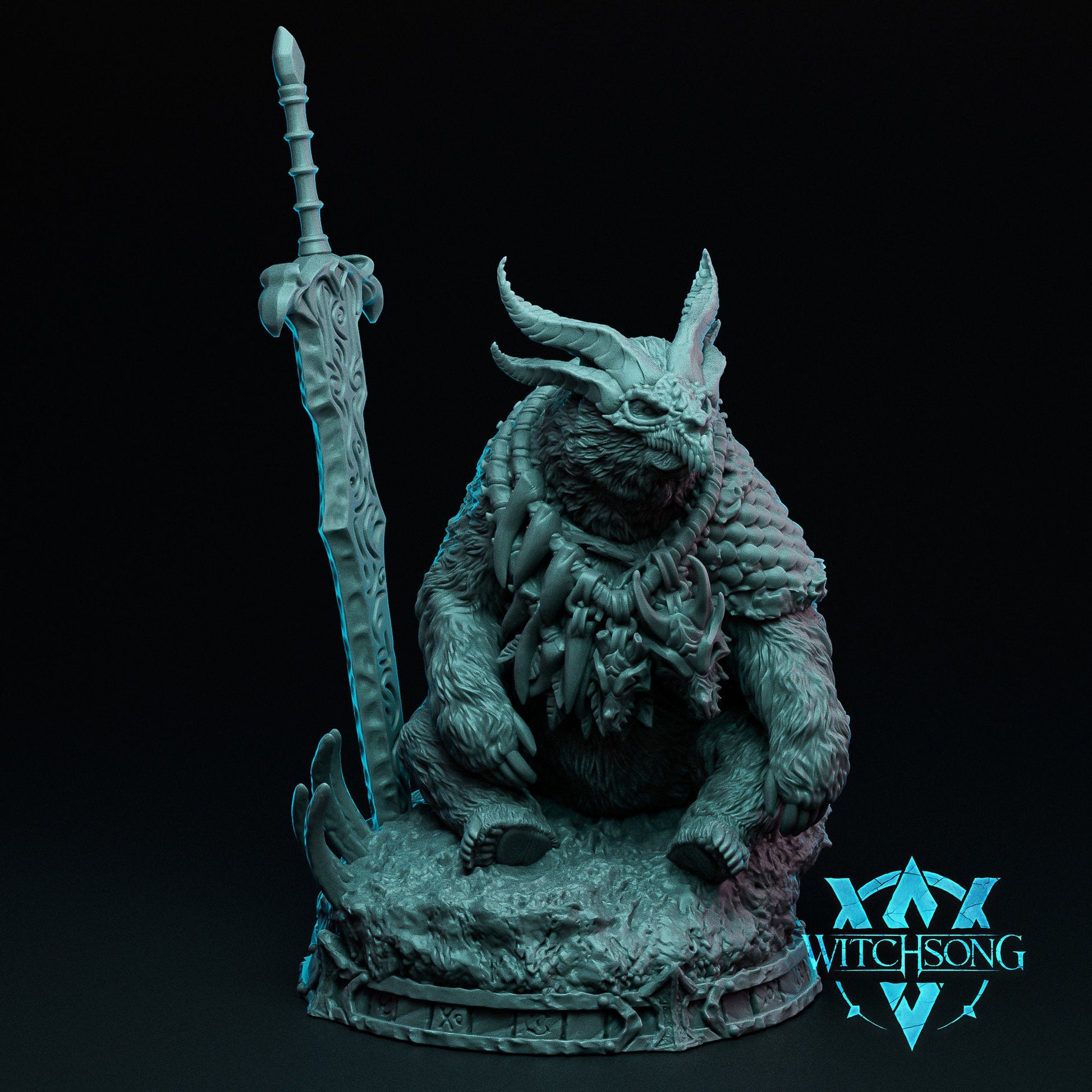 Ursalox, Wyrm-Hunter by Witchsong Miniatures | Please Read Description