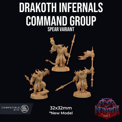 Drakoth Command Group by Dragon Trappers Lodge | Please Read Description