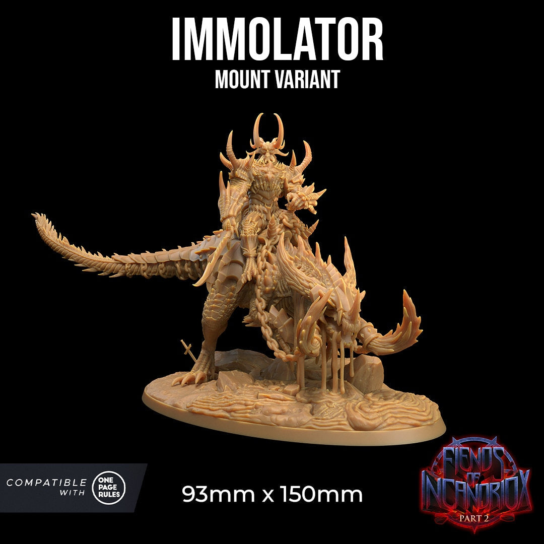 Immolator by Dragon Trappers Lodge | Please Read Description
