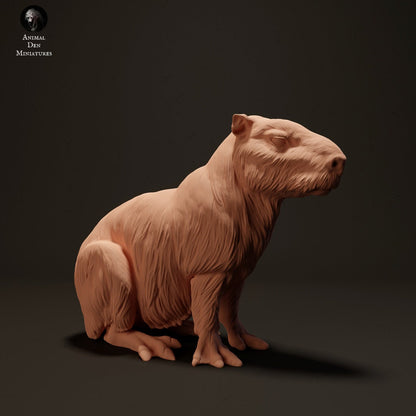 Capybara 1:24 scale by Animal Den | Please Read Description