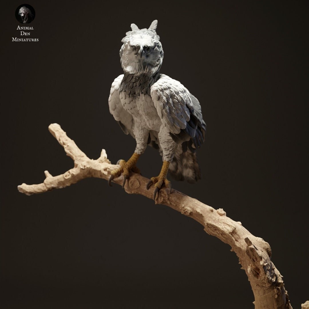 Harpy Eagle 1:24 scale by Animal Den | Please Read Description