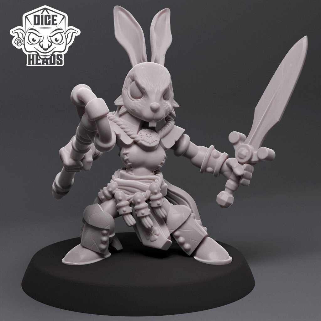 Rabbit Hero by Dice Heads | Please Read Description